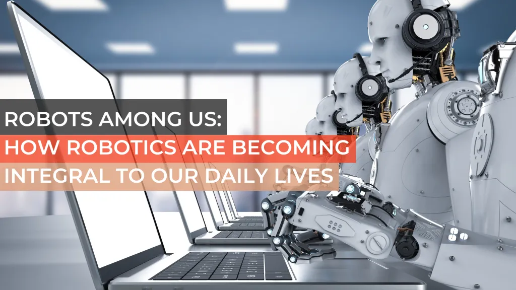 Discuss the role of robotics in various sectors, from manufacturing to personal household tasks, and the potential societal changes due to widespread adoption of adaptive robots and 3D printing technologies.